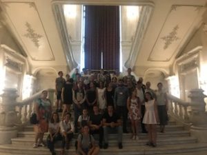 Elevi și profesori din Căușeni, în vizită în Țara Mamă